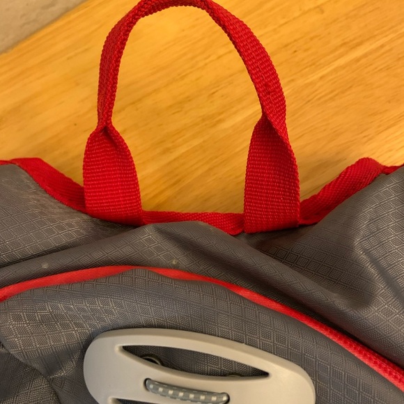 Crane Sports Authentic Walking/Hiking Backpack, Gray and Red NWOT - Picture 6 of 15